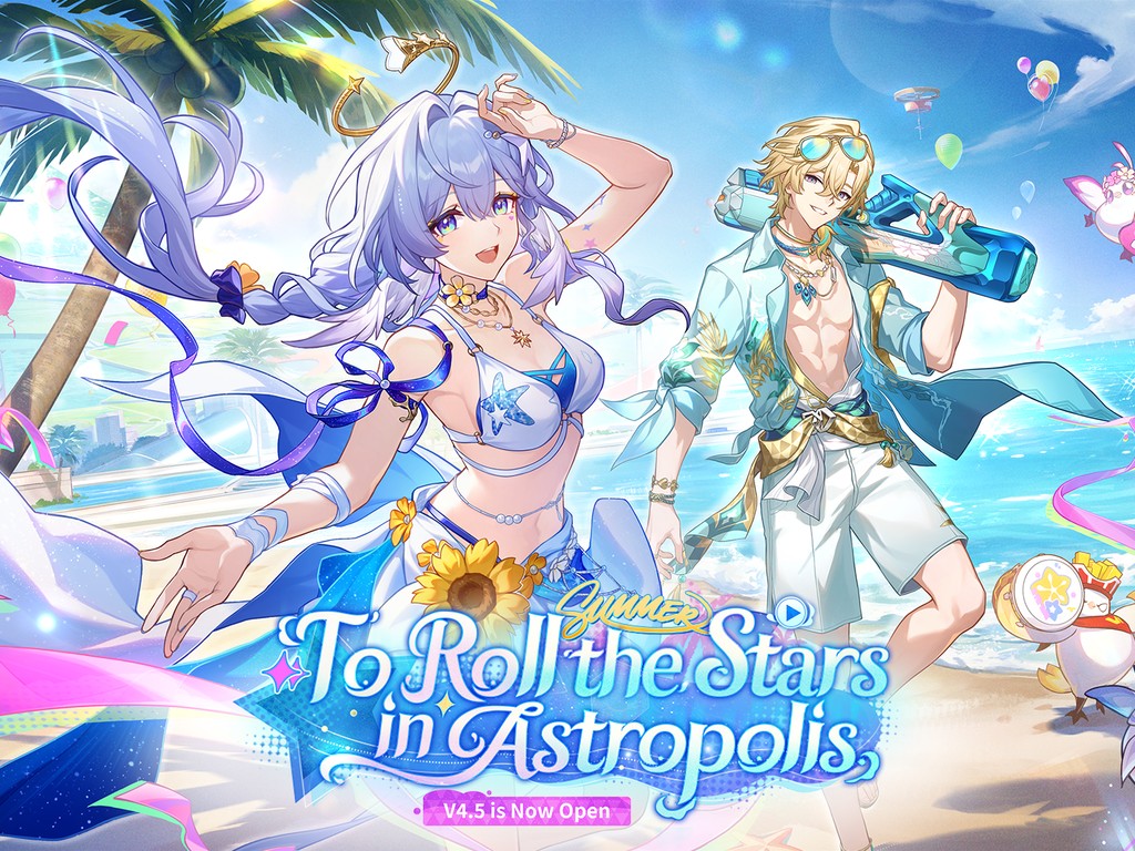 Honkai: Star Rail inspired game artwork