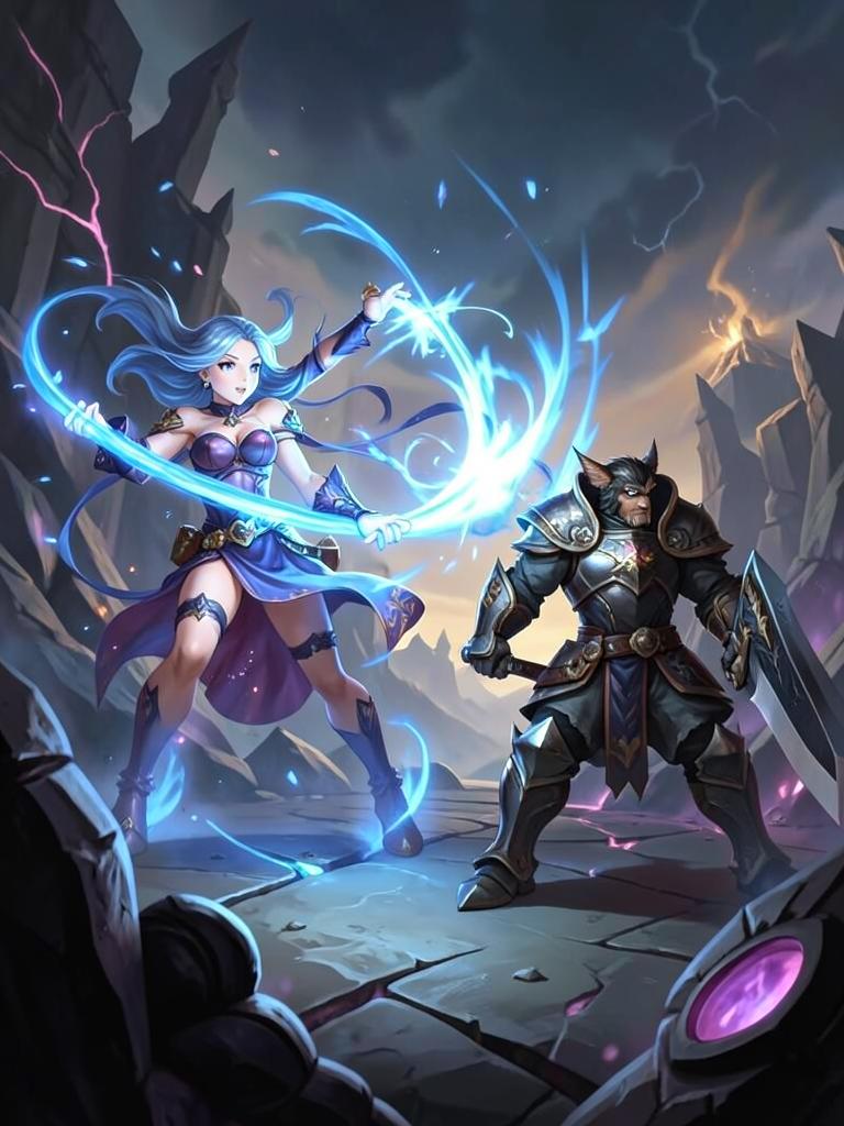 League of Legends: Wild Rift inspired game artwork
